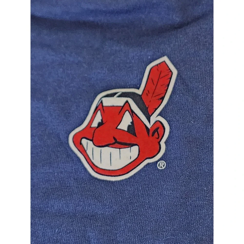 Nike Team Cleveland Indians/Guardians‎ ALCD Mens Size XL Navy Blue MLB T-Shirt